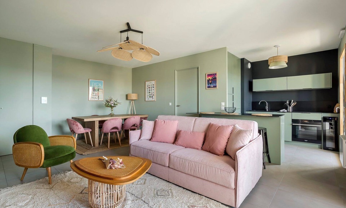 Part Dieu - Bir Hakeim Apartment | Hamac Suites - Suite Lafayette 2 - Haut Standing