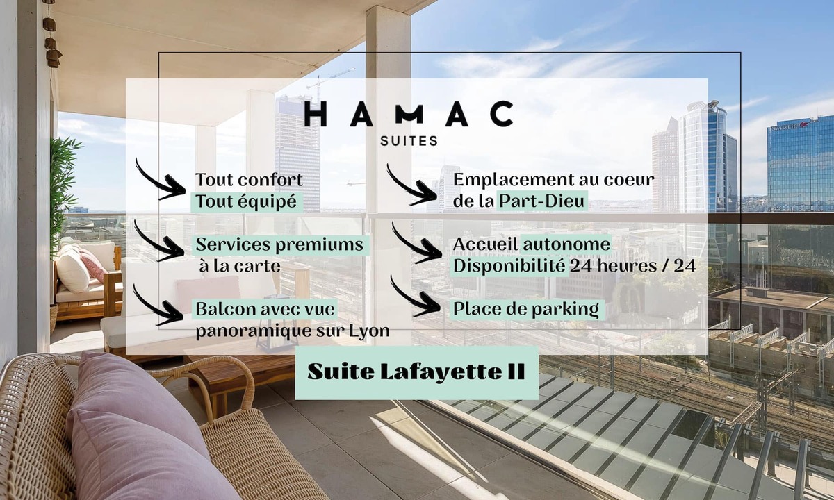 Villette Gare Apartment | Hamac Suites - Suite Lafayette 2 - Haut Standing