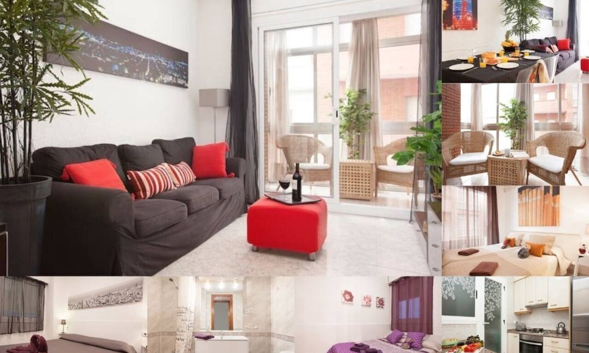 el Fort Pienc Apartment | Ideal location right between the old town and La Sagrada Familia 6 ppl!