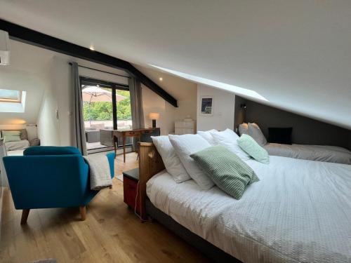 Cessenaz Bed & Breakfast | La Dame du Lac à Sevrier