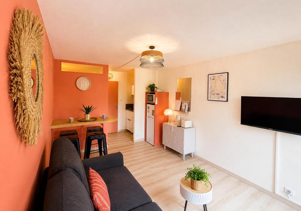 La Petite Motte Apartment | La Grande Motte - Studio double cabine 4-5p - Plage à pied - Parking privé - Terrasse
