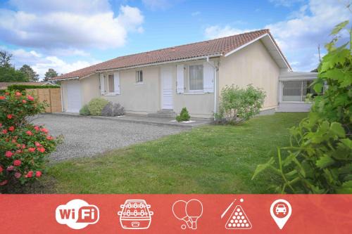 Hostens House | La Maison Maluti - avec Baby-foot, Billard & Wifi