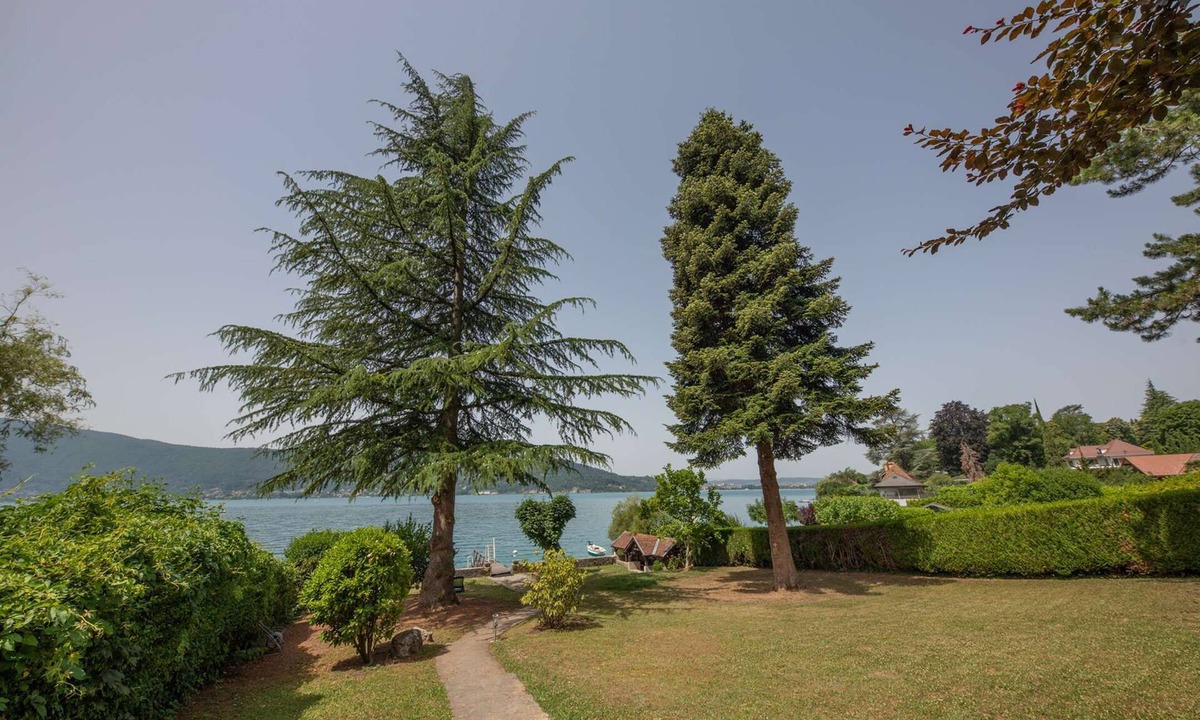 Veyrier-du-Lac House | Lakefront Villa with Private Dock on Lake Annecy | Sleeps 11