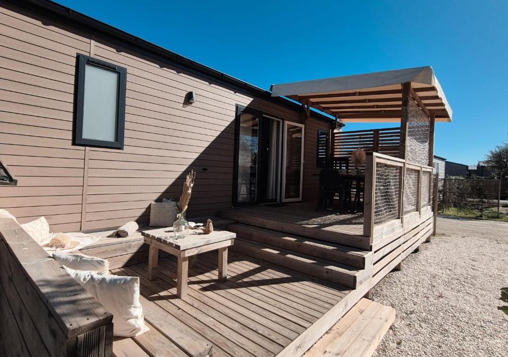 Torreilles-Plage Other | Le Cosy Mobil Home à 150m de la Plage Camping 5 etoiles Les Dunes Parc Aquatique