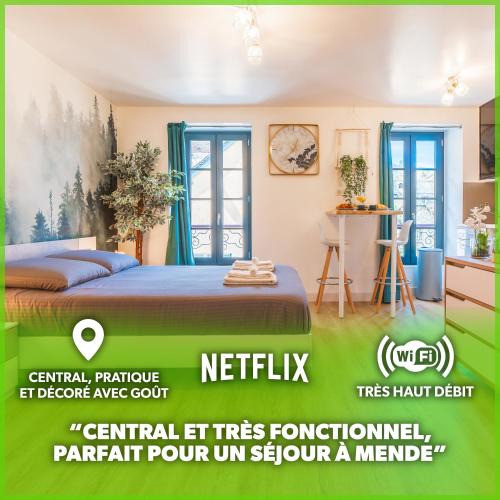 La Vabre Apartment | Le CosyGreen - Central/Netflix/Wifi Fibre - Séjour Lozère