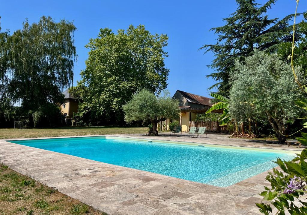 Horgues Apartment | Le Moulin du Château de Horgues - Piscine