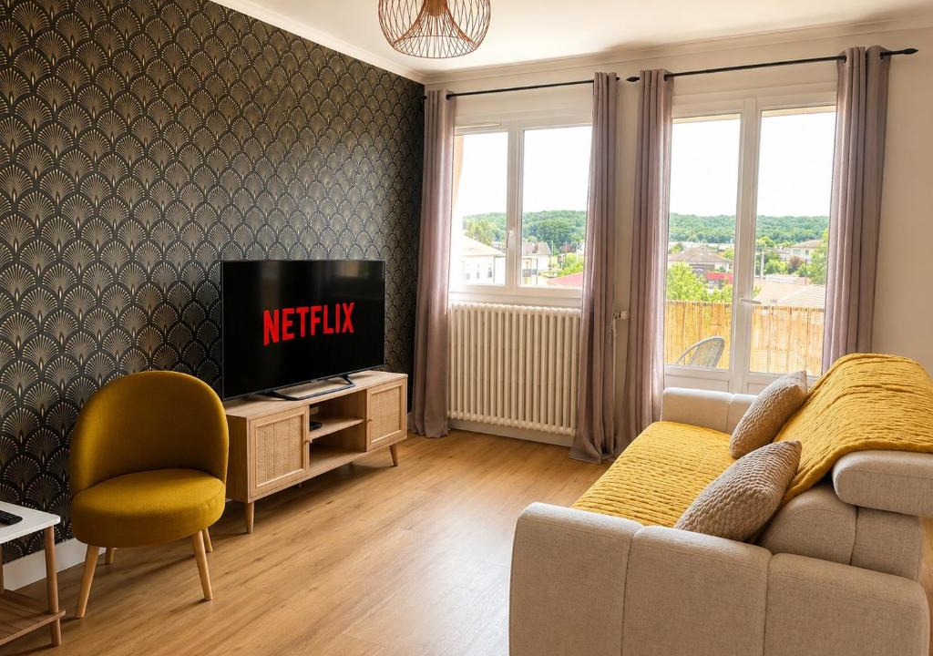 Bourg-en-Bresse Apartment | Le Panorama Chic 4prs-Parking