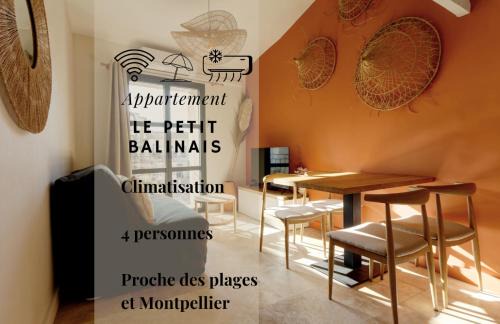 Perols Apartment | Le Petit Balinais - Standing - Wifi