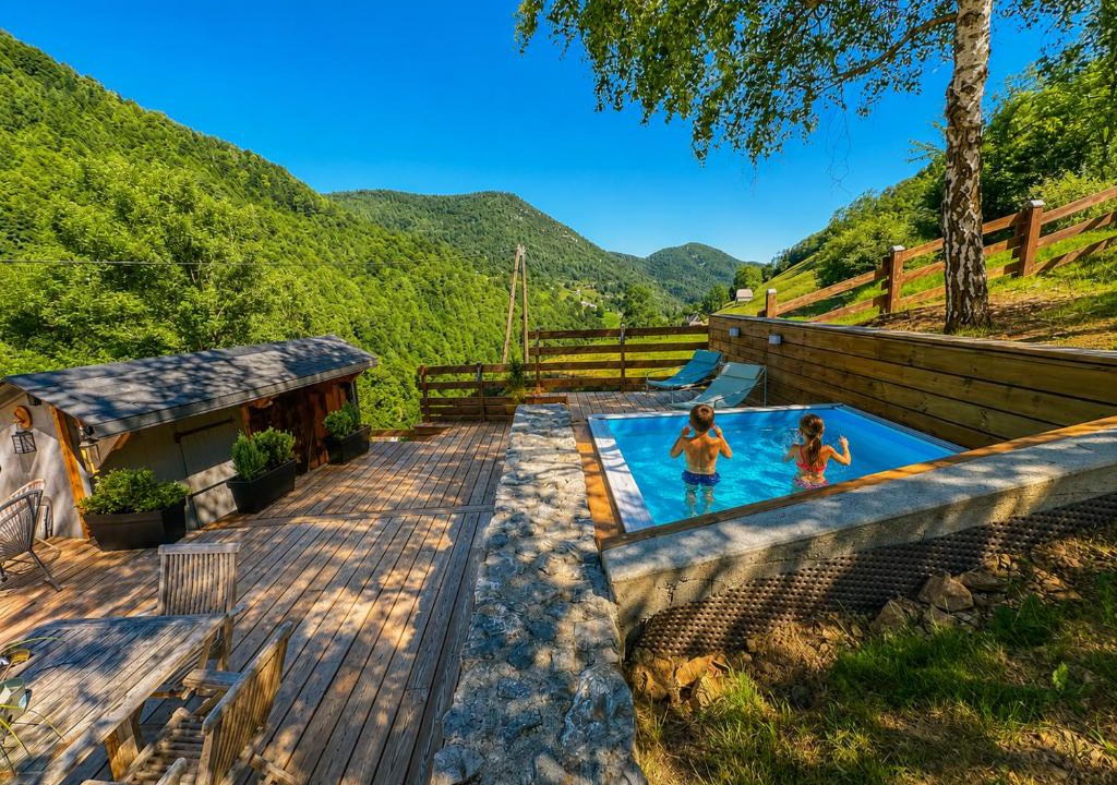 Boutx Ski Chalet | Le René-Sens, chalet 5p avec bain nordique, piscine et vue Pyrénées