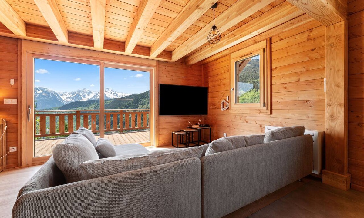 Saint-Francois-Longchamp Ski Chalet | Les chalets Super Géants, Le Freeride - 14 pers - Mountain view