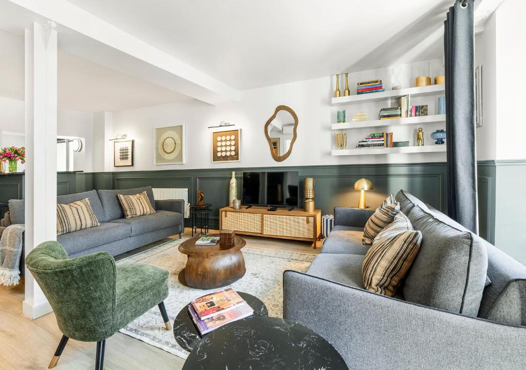 Arts-et-Metiers Apartment | LivinParis - Luxury AC 4 Bedrooms Le Marais I