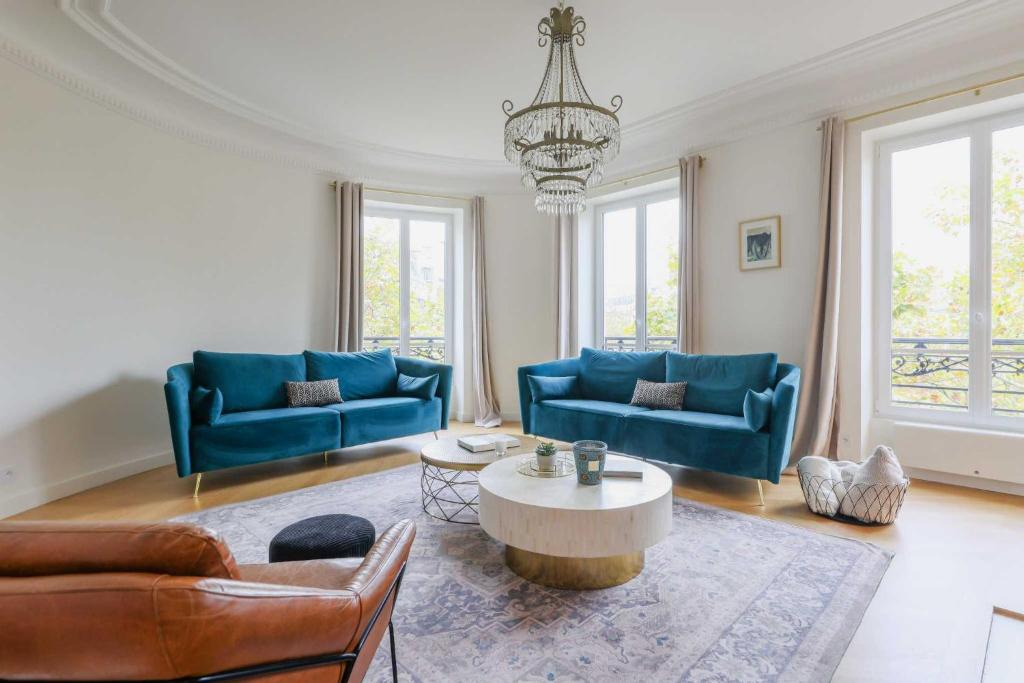 Quartier de la Plaine-de-Monceaux Apartment | Luxurious apartment - 4BR-10P- Ternes-Pereire