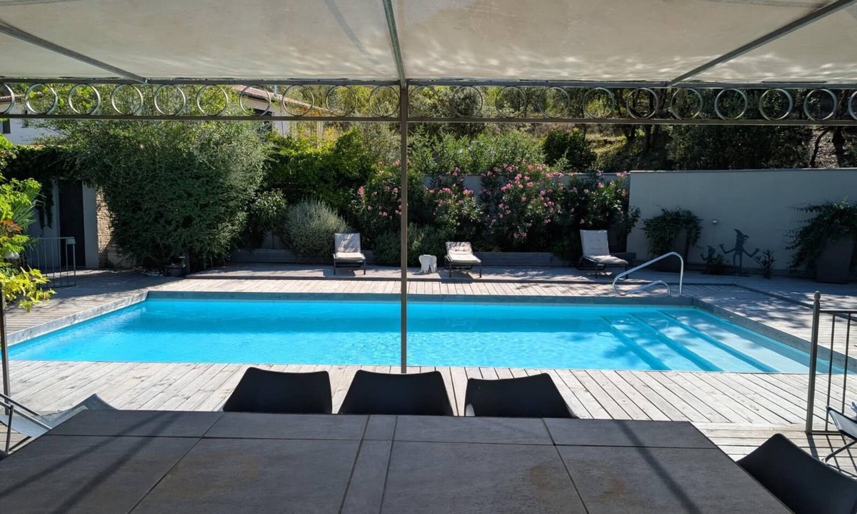 Saint-Bres House | Luxury villa with pool and view of the Cévennes mountains
