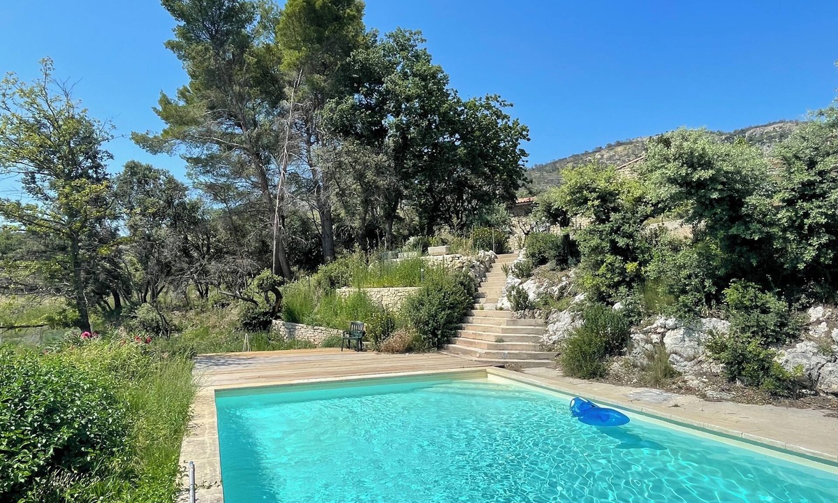 Saint-Hippolyte-le-Graveyron House | Mas provençal 12 pers with swimming pool - vineyard view - Mont Ventoux