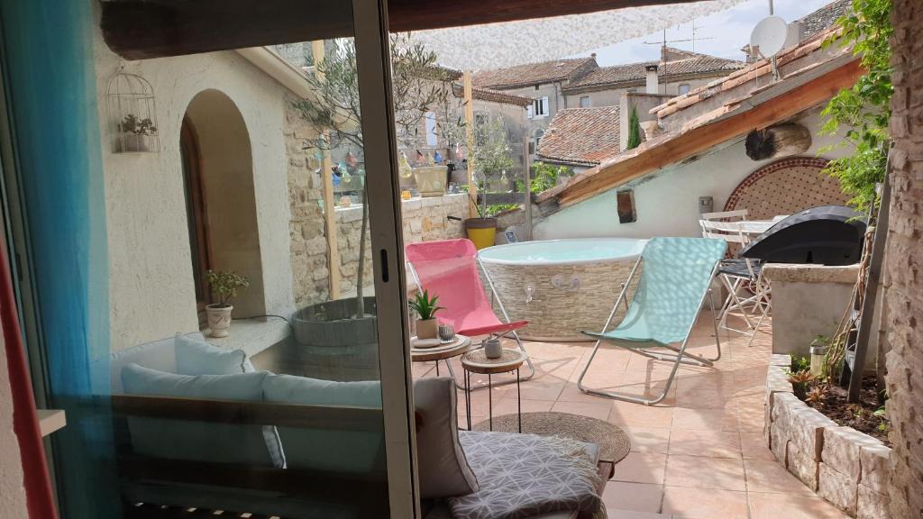 Brignon House | Maison avec Jacuzzi et terrasse sur les toits