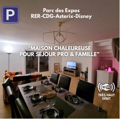 Villepinte House | Maison Chaleureuse