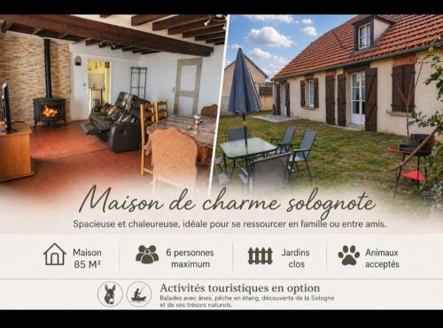 Neung-sur-Beuvron House | Maison de charme solognote