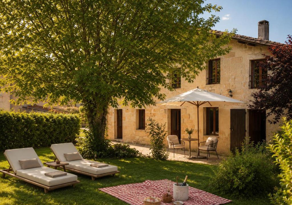 Saint-Laurent-des-Combes House | Maison Meraka - Design Guest House of Saint Emilion