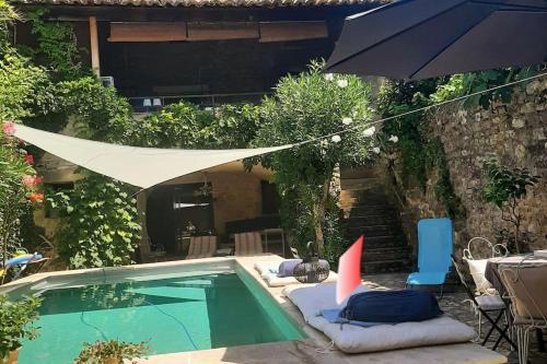 Collorgues House | Maison typique provençale - Piscine privée - Clim