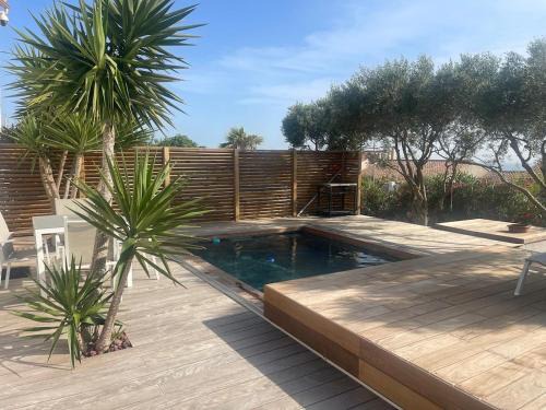 Ensues-la-Redonne Villa | Mini Villa avec Piscine Vue Mer