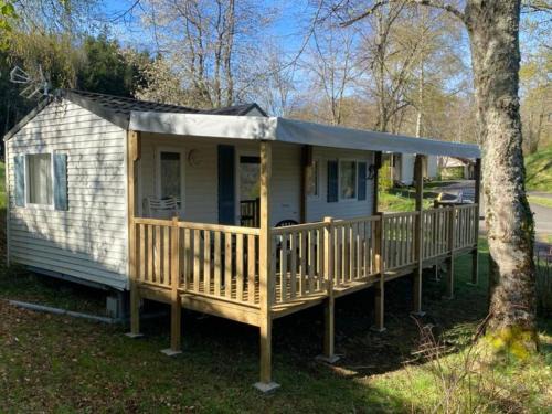 Vic-sur-Cere Other | Mobil-home à Vic-sur-Cère avec terrasse, 2 chambres - API-1-52-1253