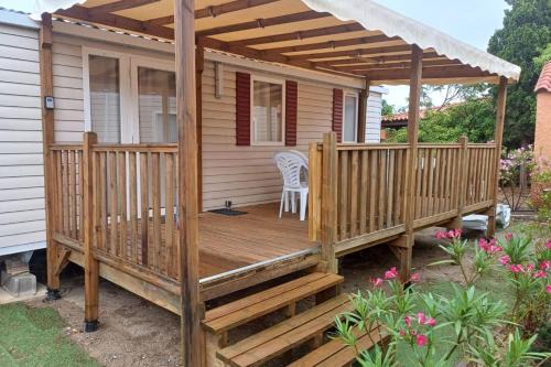 Canet-Plage House | Mobil-home 2 chambres 6 pers