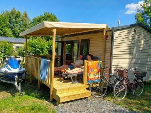 Saint-Gerons Other | Mobil-home confortable avec terrasse à Saint-Gérons - API-1-52-1311
