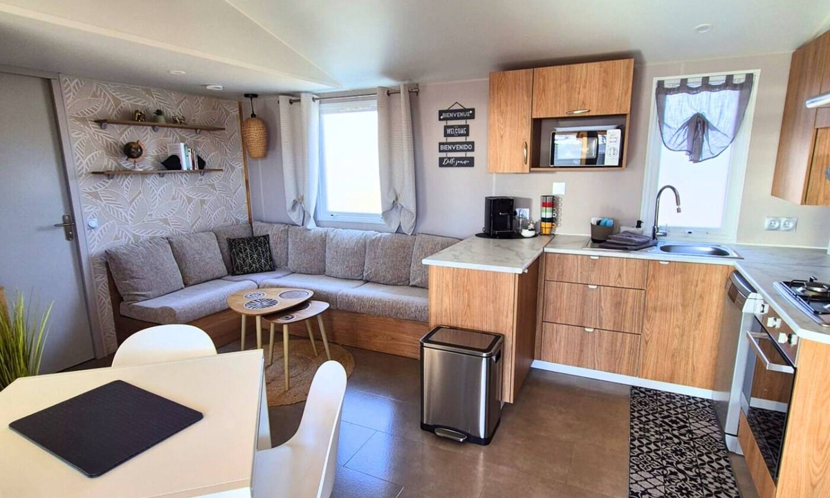 Canet-Plage House | Mobil Home Neuf Tout Confort Accès Direct Plage Camping 4