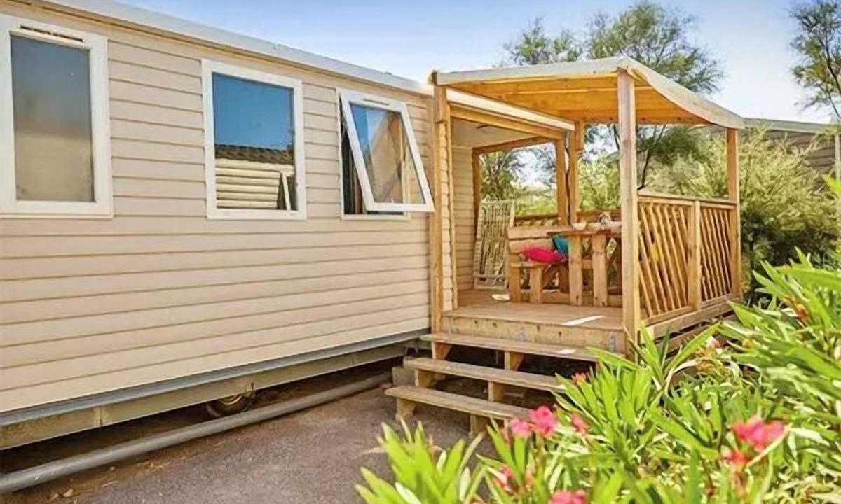 Nages House | Mobile Home | Comfort | 2 Bedrooms | 4–6 people | Single Terrace | A/C