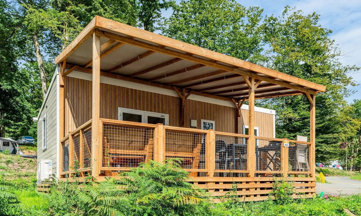 Clohars-Fouesnant House | Mobile Home | Premium | 2 Bedrooms | 4 Guests | Lounge Terrace | A/C | TV