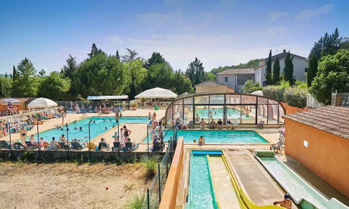 Saint-Maurice-dʼArdeche House | Mobilheim - Raised Terrace