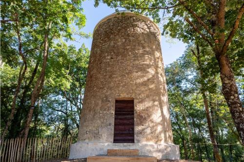 Saint-Vincent-de-Pertignas Cabin | Moulin insolite - Rooftop - Proche St-Emilion