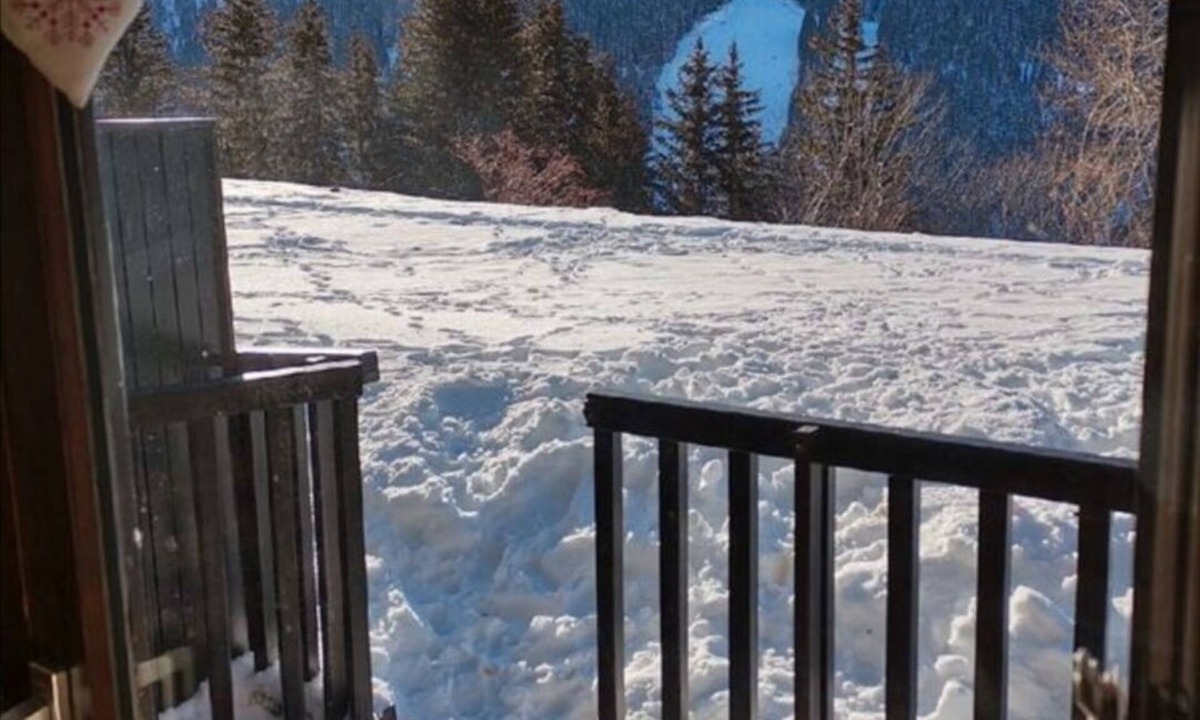 Flaine Apartment | Mountain apartment with garden near ski slopes
