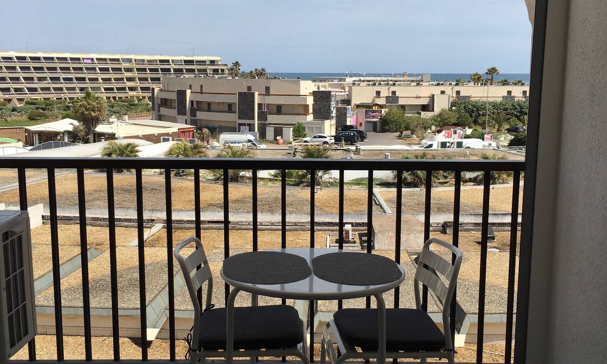 Naturist Village Apartment | Nice apartment Héliopolis naturist village cap d'Agde, sea view