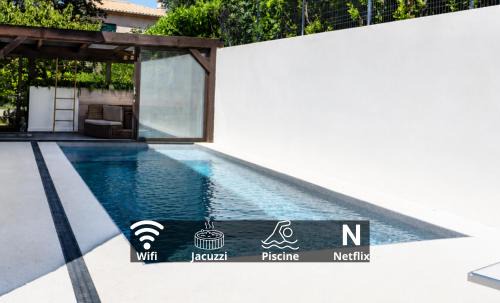 Bagnols-sur-Ceze Apartment | NUXIA Suites&SPA - L'Art Design