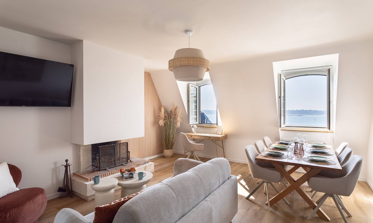 La Guymauviere-La Hulotais-La Bourelais Apartment | Perle d'Océan - Appt en plein coeur de St Malo