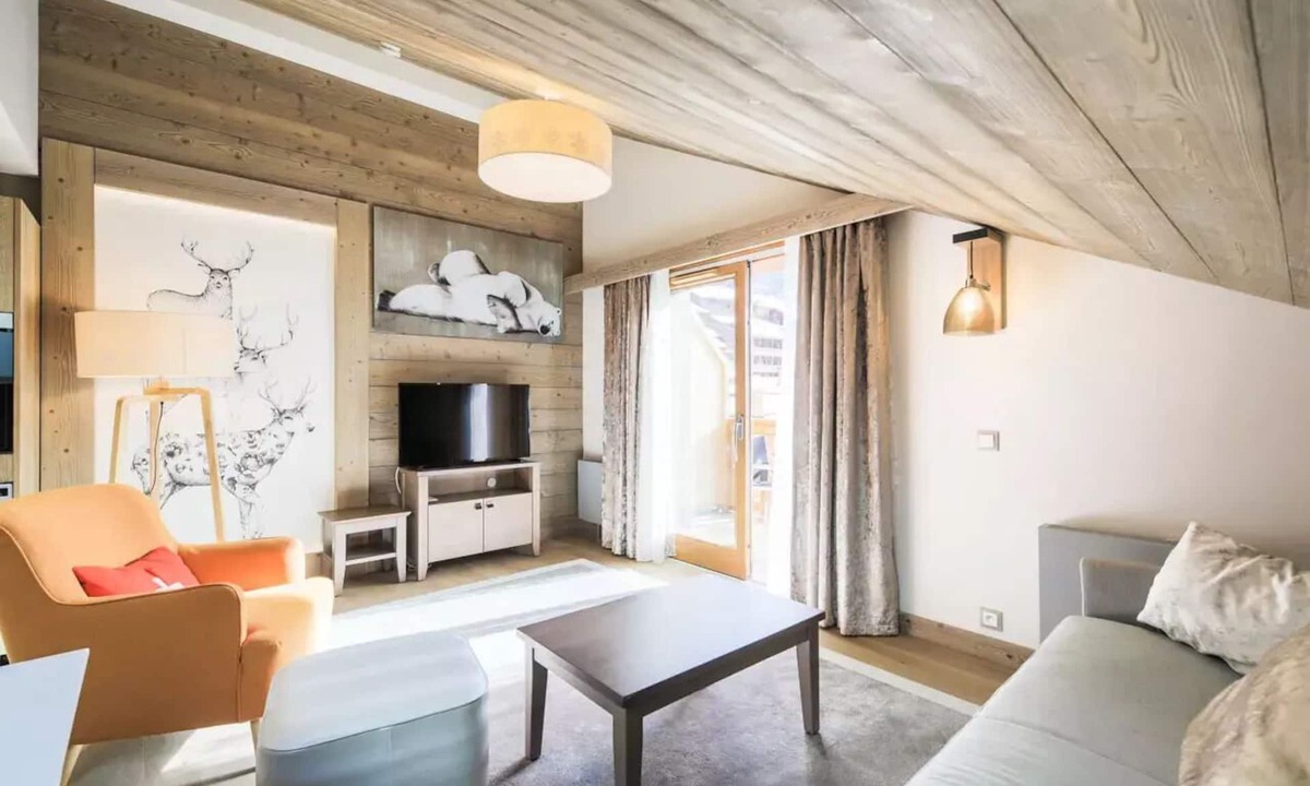 Meribel Centre Apartment | Premium Residence L'Hévana - maeva Home - 3-room Duplex Apartment for 8 people Prestige