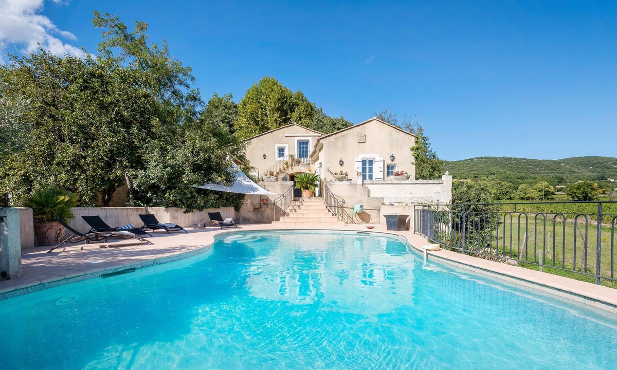 Saint-Montan House | PROVENCE MAS IN A THOUSAND VINEYARDS VIEW ON MONT VENTOUX WITH POOL