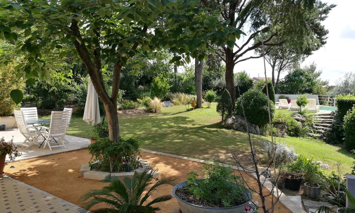 Centre Ville d'Ales House | QUIET HOUSE, LANDSCAPE PARK, 2bedroom, PRIVATE SWIMMING POOL, EXCEPTIONAL VIEW