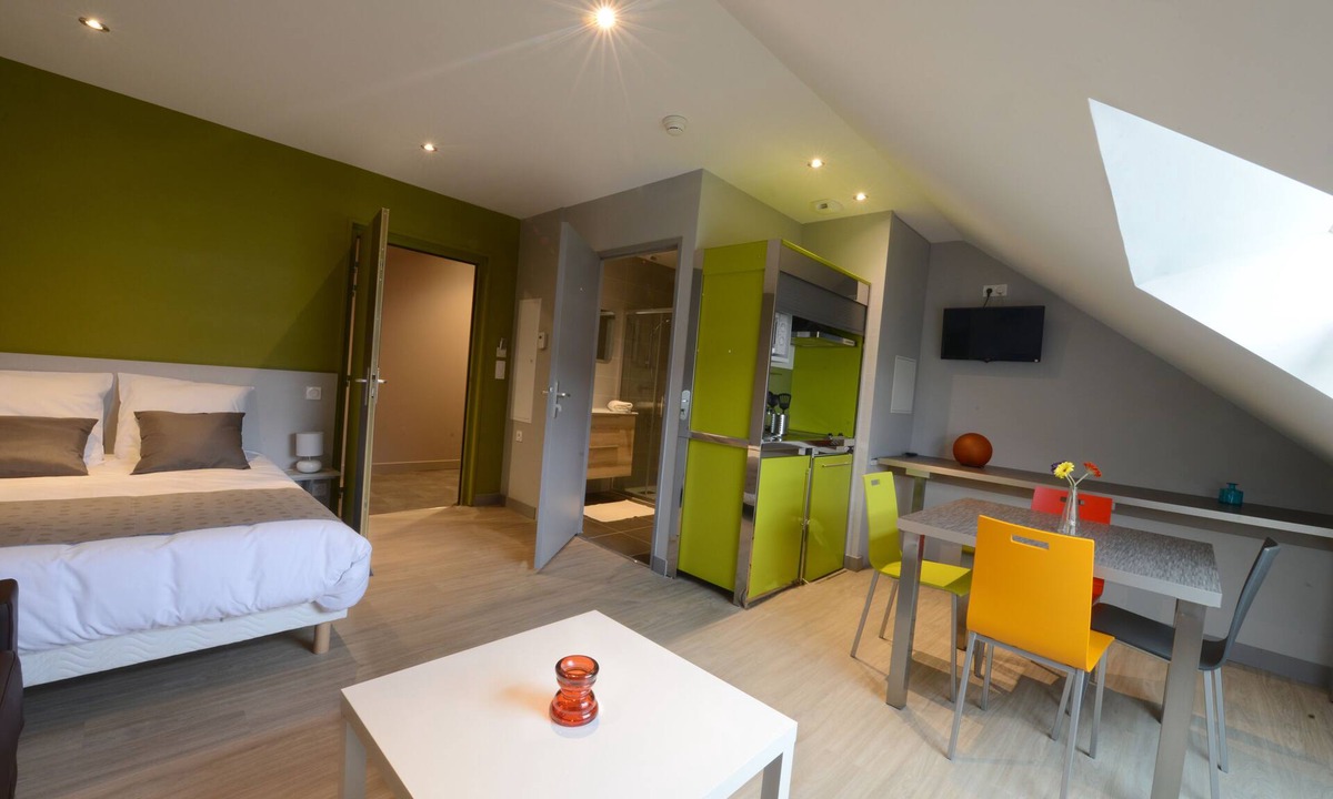 Alleuze Apartment | Résidence Apparten Ville Studio 2 Personnes
