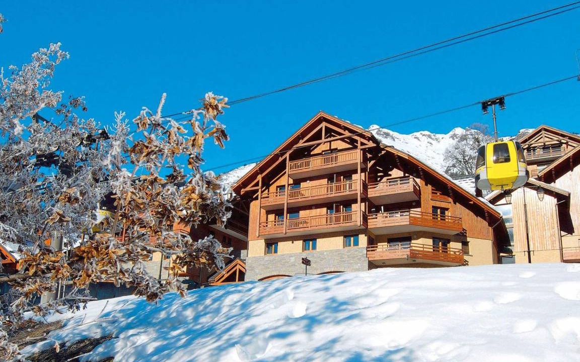 Vaujany Hotel | Résidence La Cascade - Les Epinettes - INCL. LIFT PASS Apartment, sleeps 6 (45 - 52 m²), SC