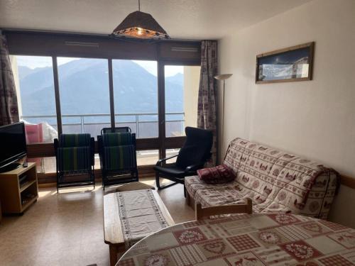 Orcieres-Merlette Apartment | Résidence Queyrelet Iii - 2 pièces cabine 6personnes MAE-2699