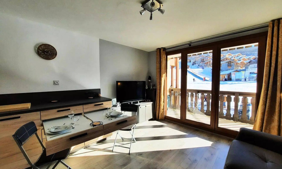 Saint-Martin-de-Belleville Apartment | Residence Dahlia - 2 room apartment 4 people at the foot of the slopes