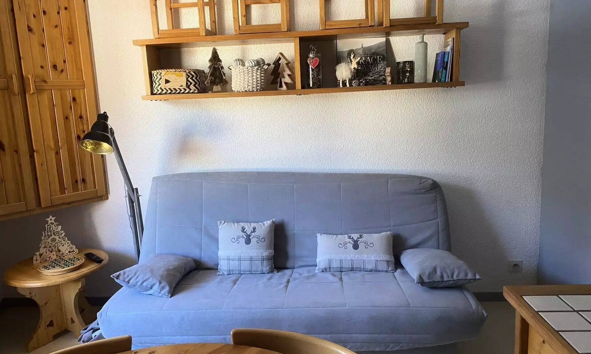 Valloire Apartment | Residence Le Thymel - Studio cabin 3 people 2* exposed East