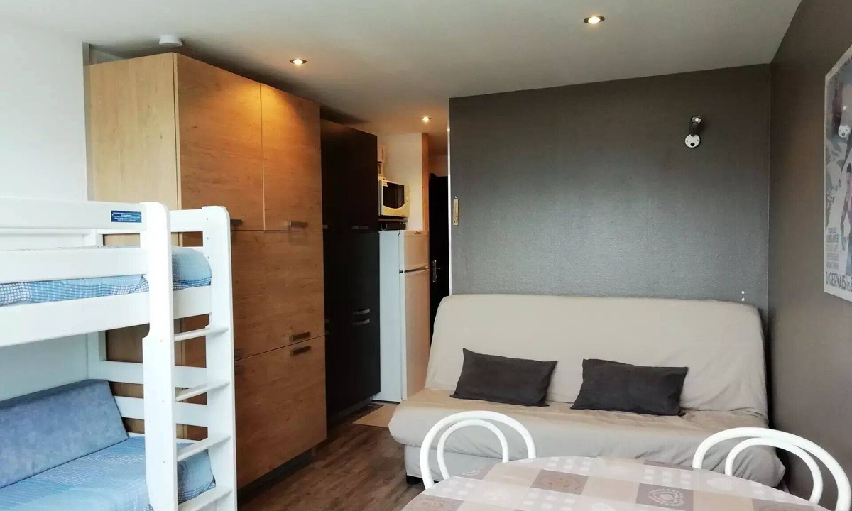 Arc-1600 Apartment | Residence Les Charmettes - Nice studio for 3 people with a nice view of Mont Blanc