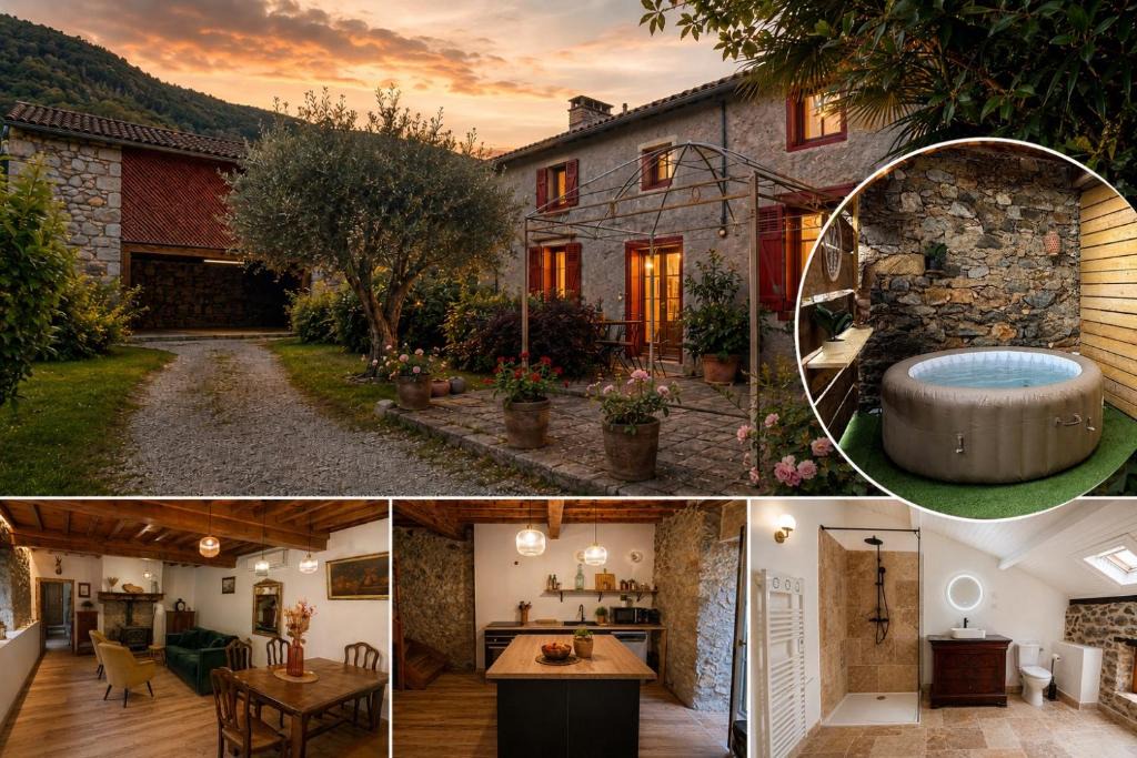 Arguenos House | Spa privatif - Jardin - Salle de jeux - Maison Pyrénées