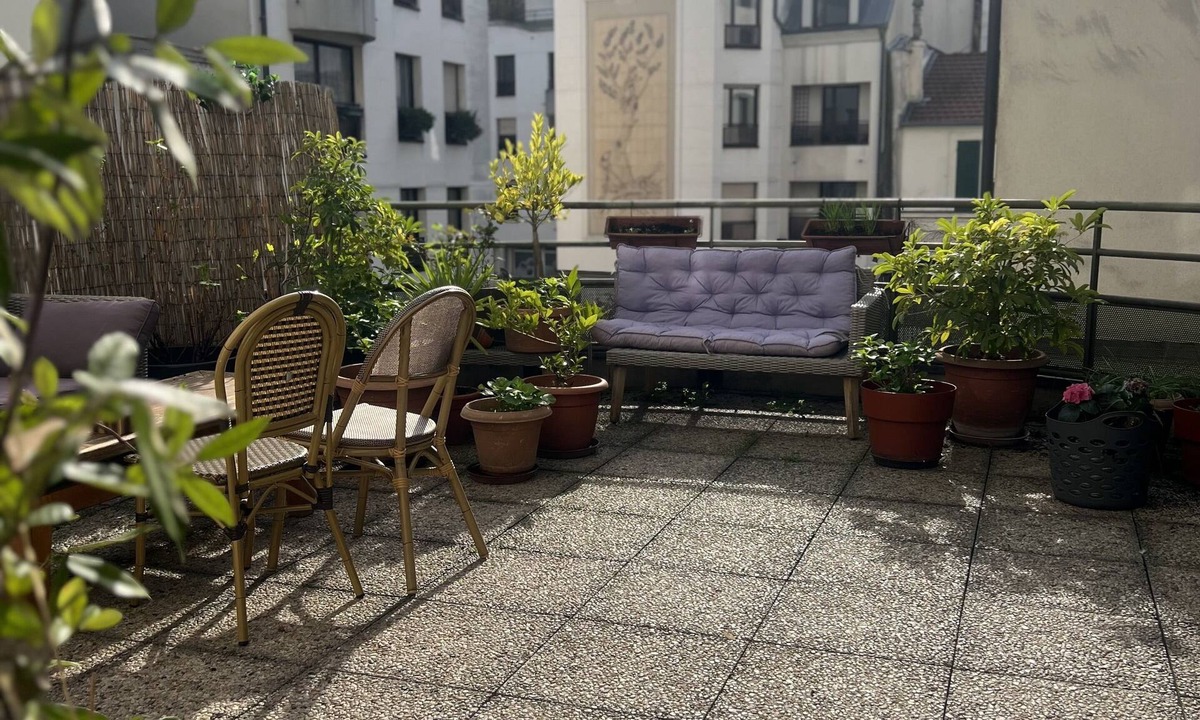 Quartier de la Folie-Mericourt Apartment | Studio Avec une Grande Terrasse 35m2 au Coeur du 11eme Arrondissement de Paris