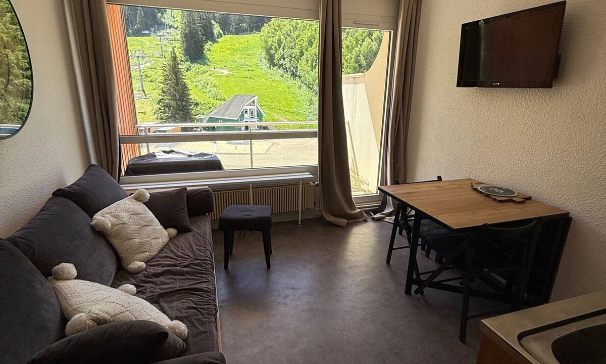 Prapoutel Apartment | Studio cabin 24m² at the foot of the slopes with balcony