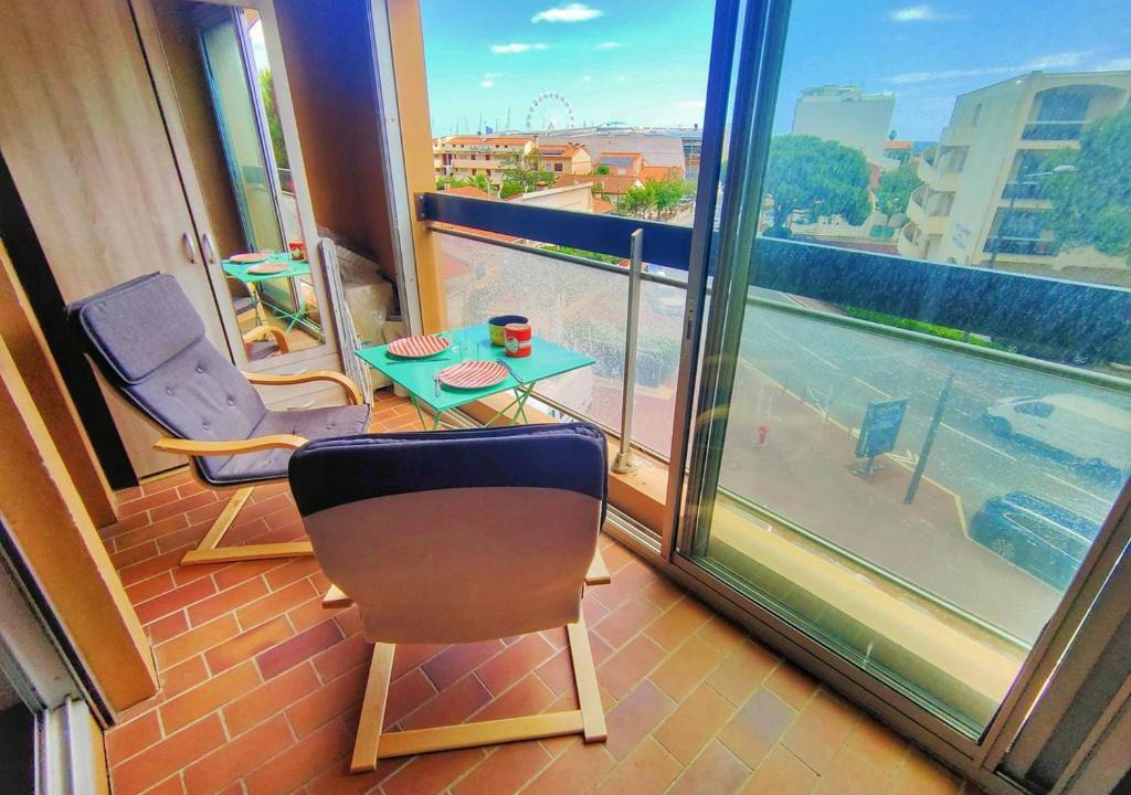 Le Port Apartment | Studio Cabine 4 Pers. à Canet-Plage avec Parking, Proche Plage et Commerces - FR-1-696-116