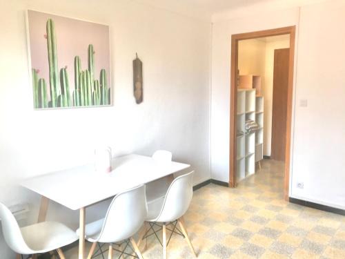 Canet-Plage Apartment | Studio calme avec jardin